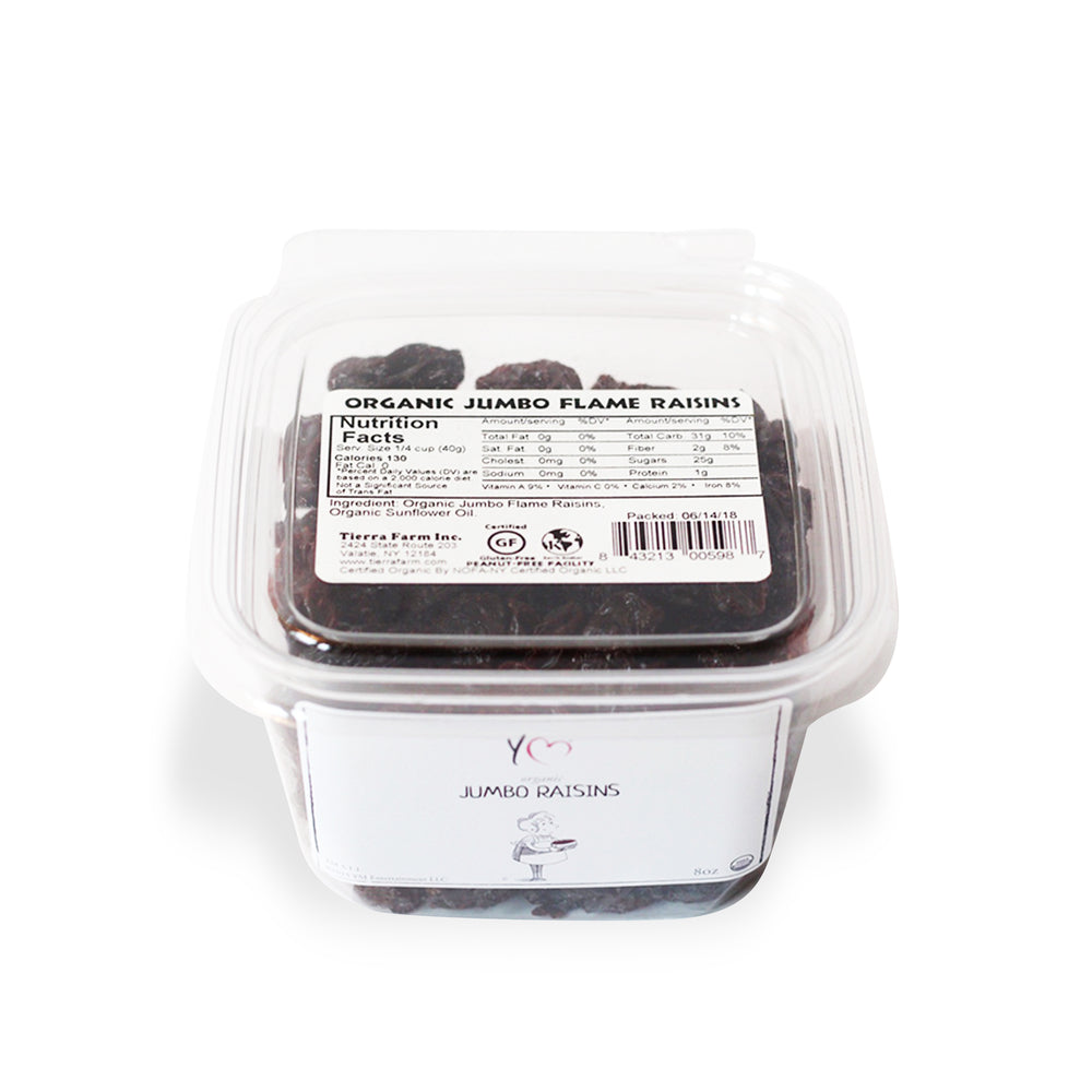 YM Jumbo Flame Raisins  - organic